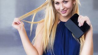 Tracy Lindsay szöszke csábítása forró gyöngéd játékban