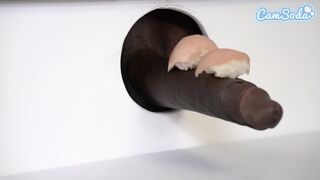 Nagyméretű tőgyes lesbi milf-ek sushi glory hole kalandja bbc szopással és cuki ázsiai tinitel