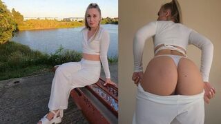 Tinédzser randiapp csoda - szöszke hottie legelső találkozón beadta és isteni szopást adott